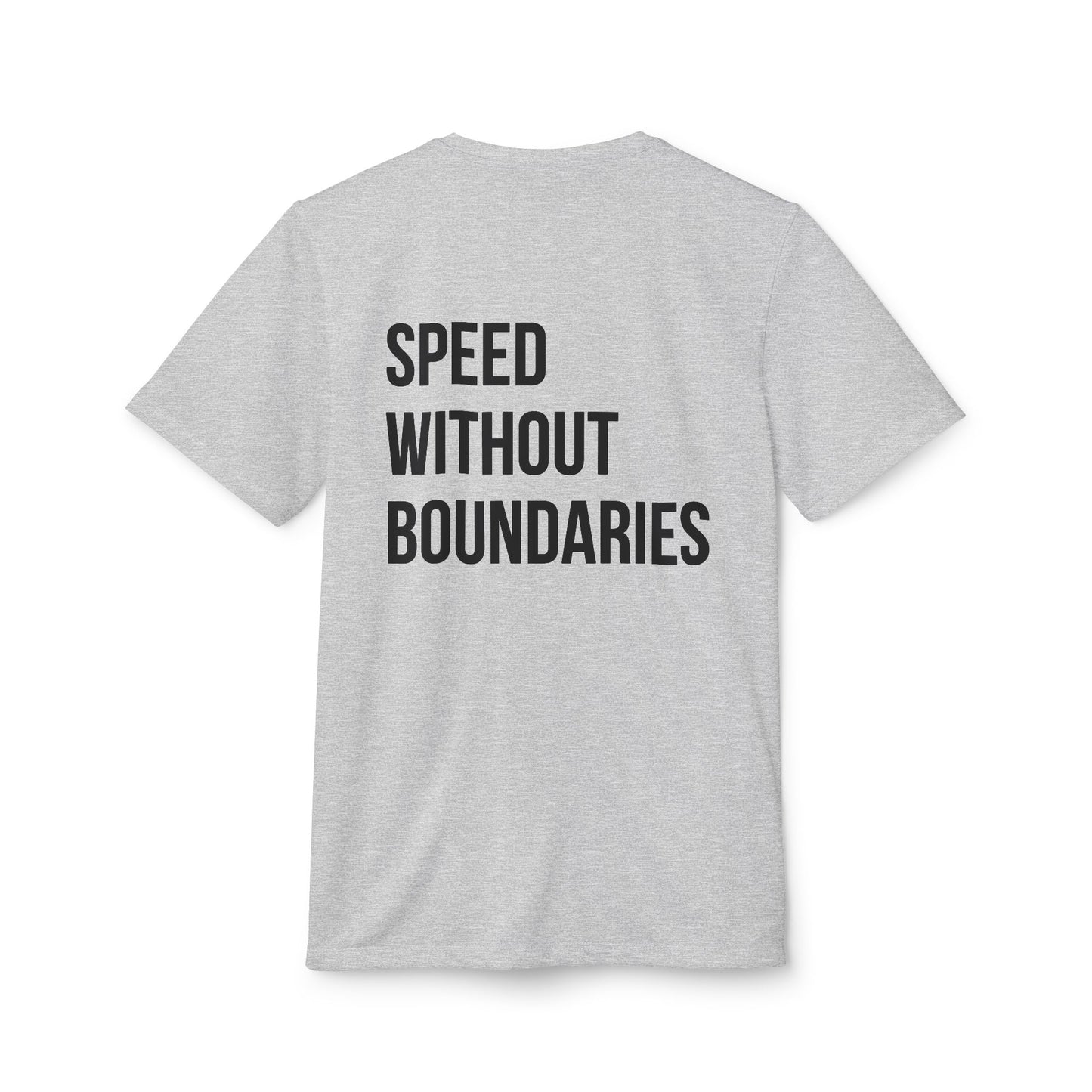 Camiseta deportiva unisex Adidas «Speed ​​Without Boundaries Edition» de Revolution Society