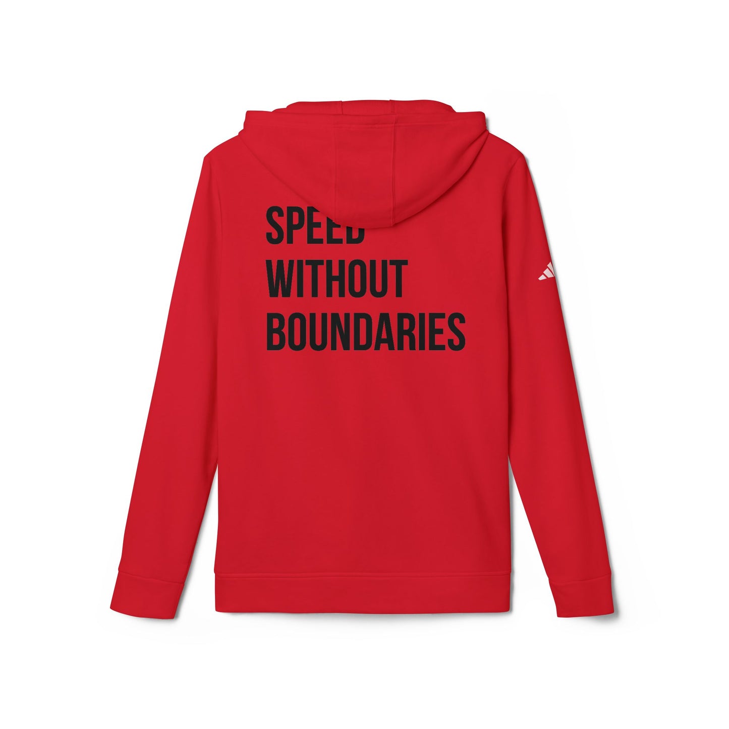 Sudadera con capucha unisex Adidas «Speed ​​Without Boundaries Edition» de Revolution Society
