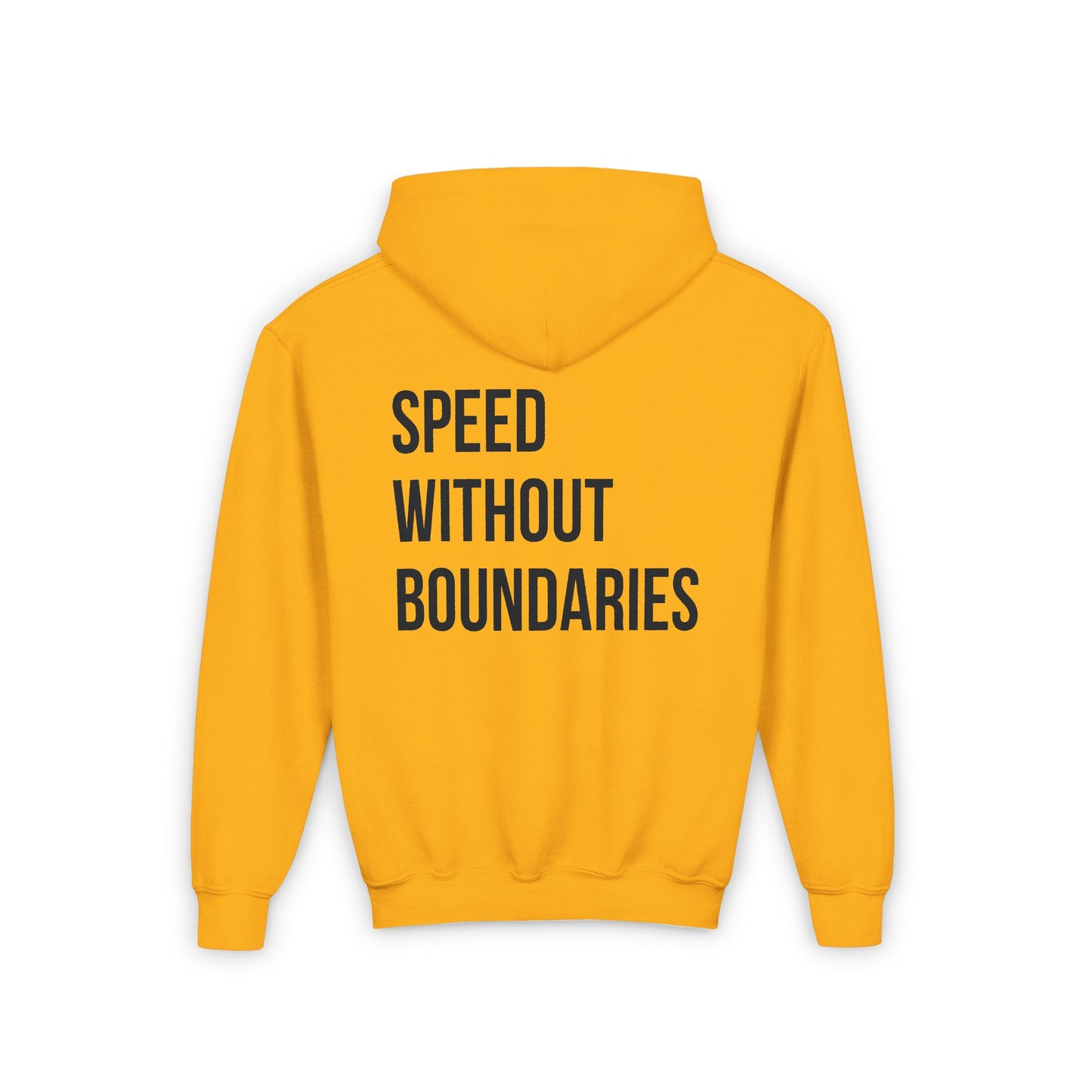 Sudadera unisex Pro Comfort para jóvenes «Speed ​​Without Boundaries Edition» de Revolution Society | Colección Down To Earth