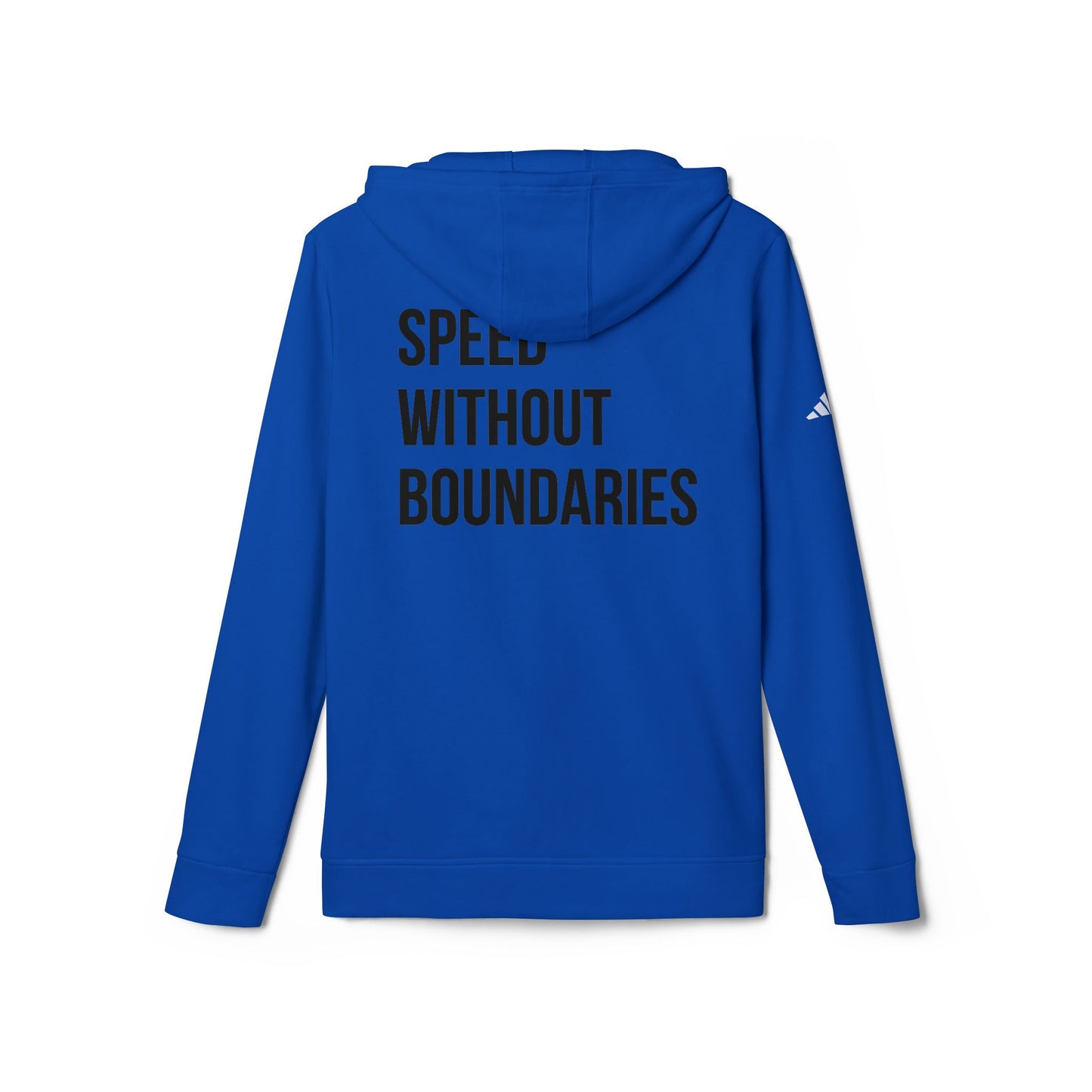 Sudadera con capucha unisex Adidas «Speed ​​Without Boundaries Edition» de Revolution Society
