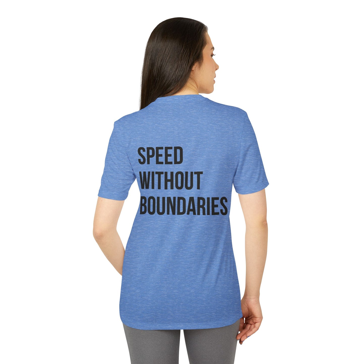 Camiseta deportiva unisex Adidas «Speed ​​Without Boundaries Edition» de Revolution Society