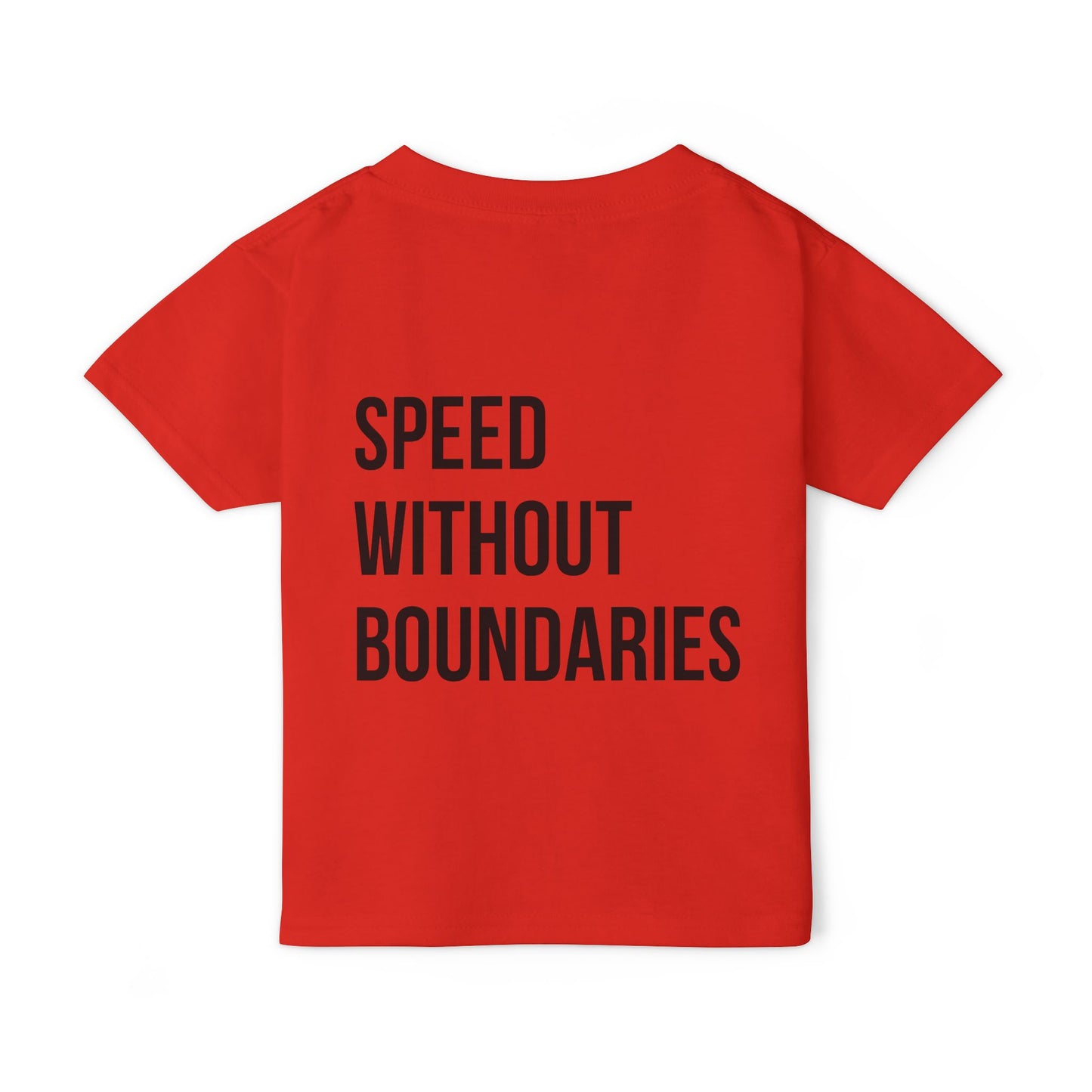 Camiseta unisex Pro Comfort para niño pequeño - Diseño "Velocidad sin límites"