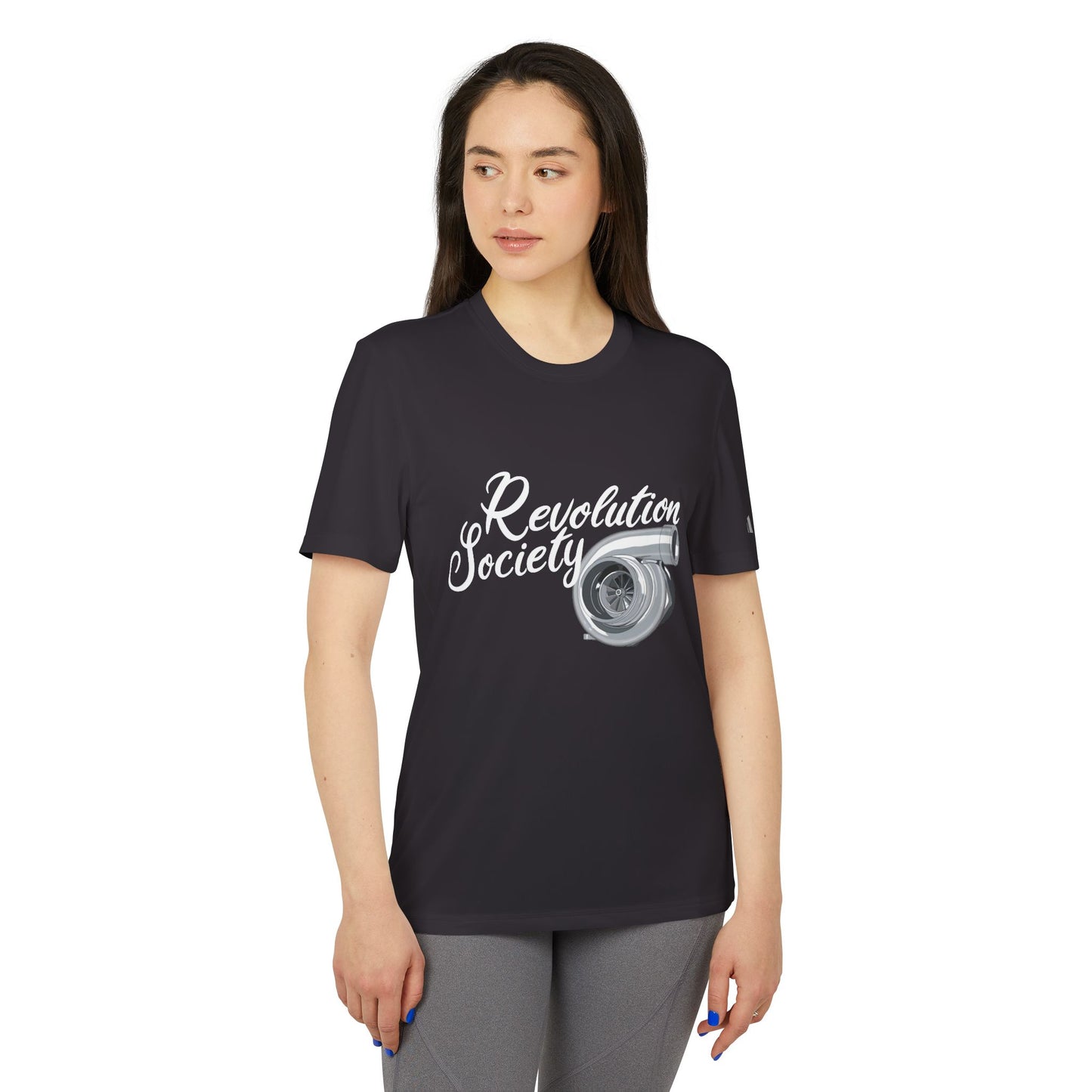 Camiseta deportiva unisex Adidas «In Boost We Trust Edition» de Revolution Society