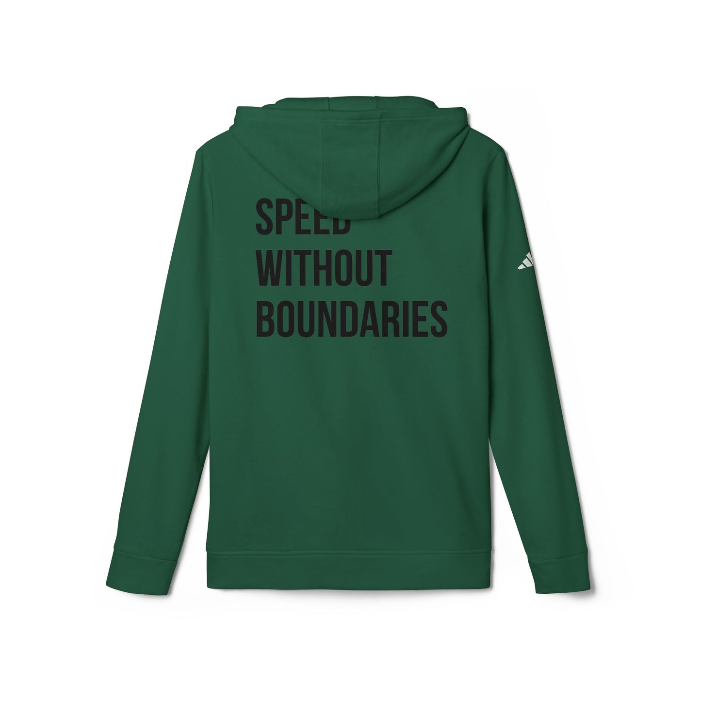 Sudadera con capucha unisex Adidas «Speed ​​Without Boundaries Edition» de Revolution Society