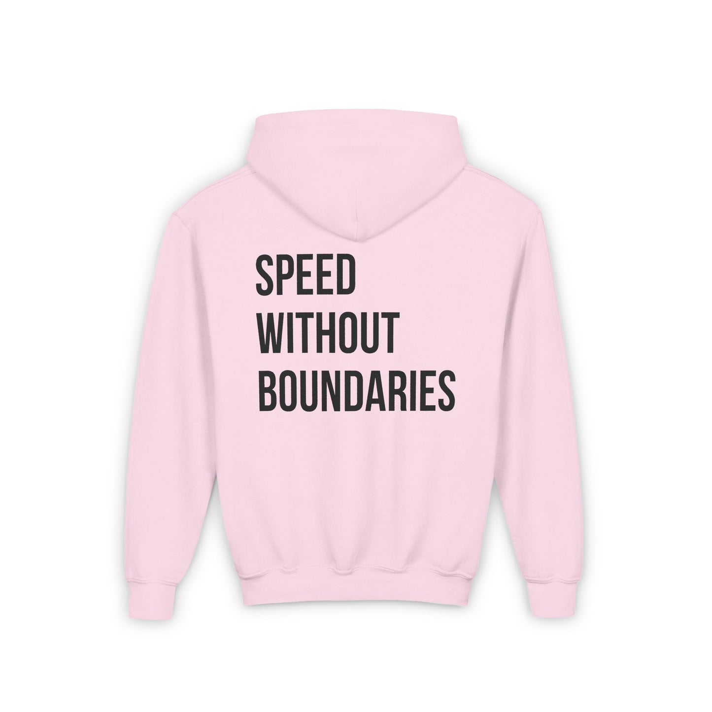 Sudadera unisex Pro Comfort para jóvenes «Speed ​​Without Boundaries Edition» de Revolution Society | Colección Down To Earth