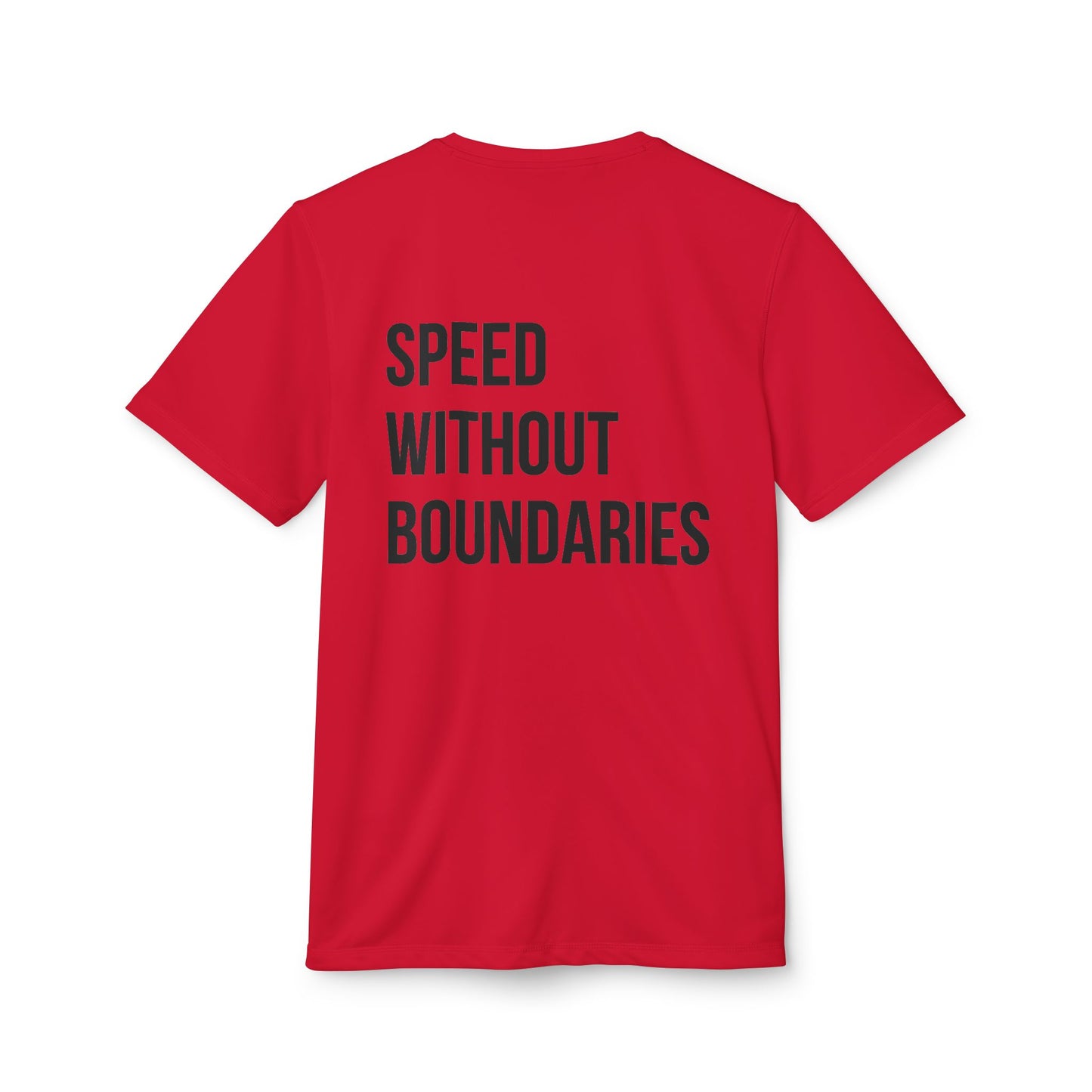 Camiseta deportiva unisex Adidas «Speed ​​Without Boundaries Edition» de Revolution Society