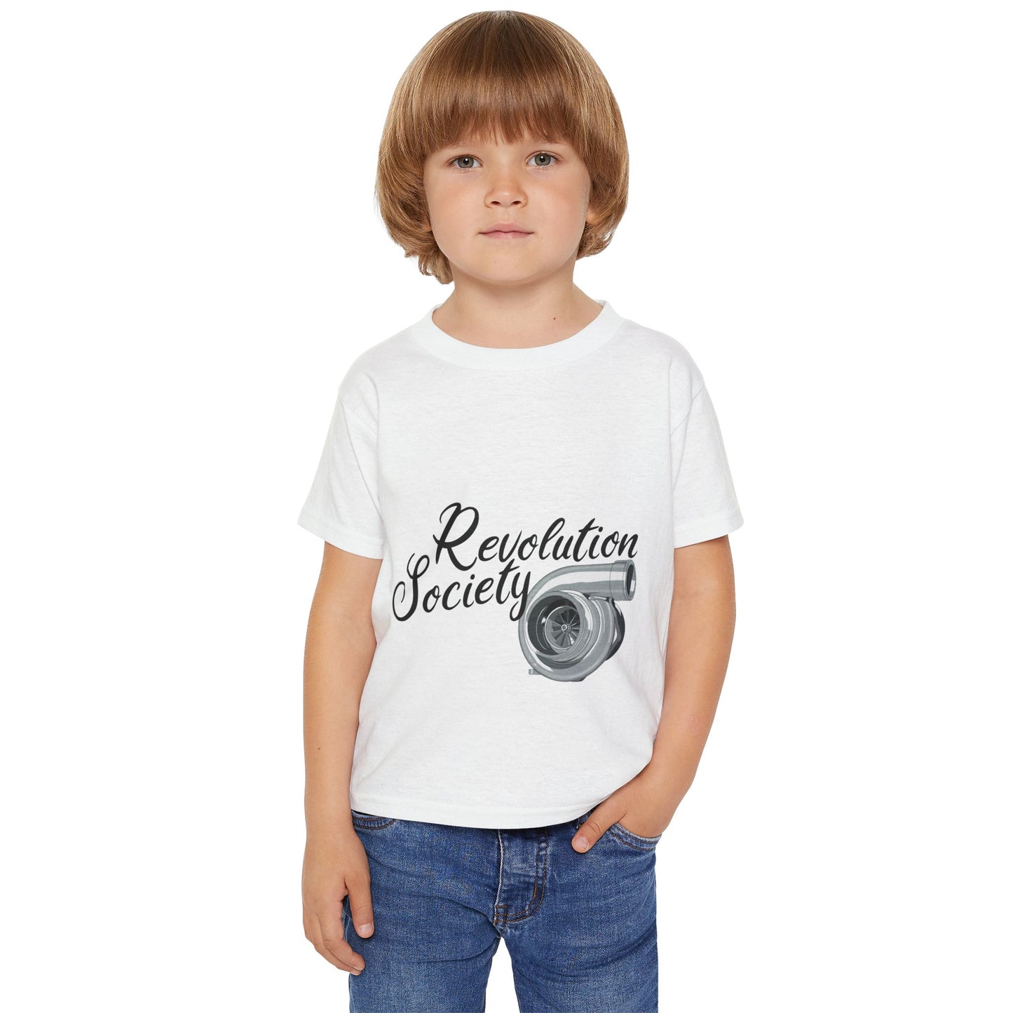 Camiseta unisex Pro Comfort para niño pequeño - Diseño "Velocidad sin límites"
