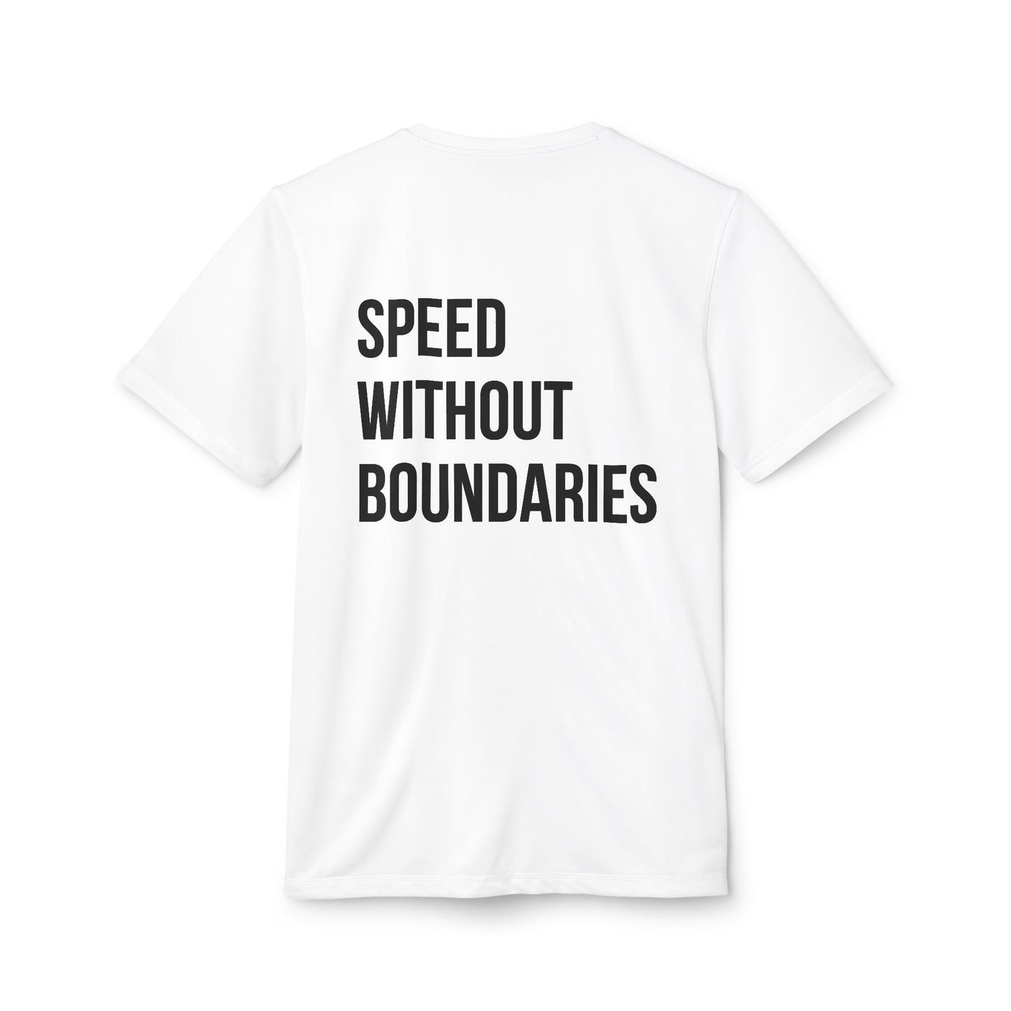 Camiseta deportiva unisex Adidas «Speed ​​Without Boundaries Edition» de Revolution Society