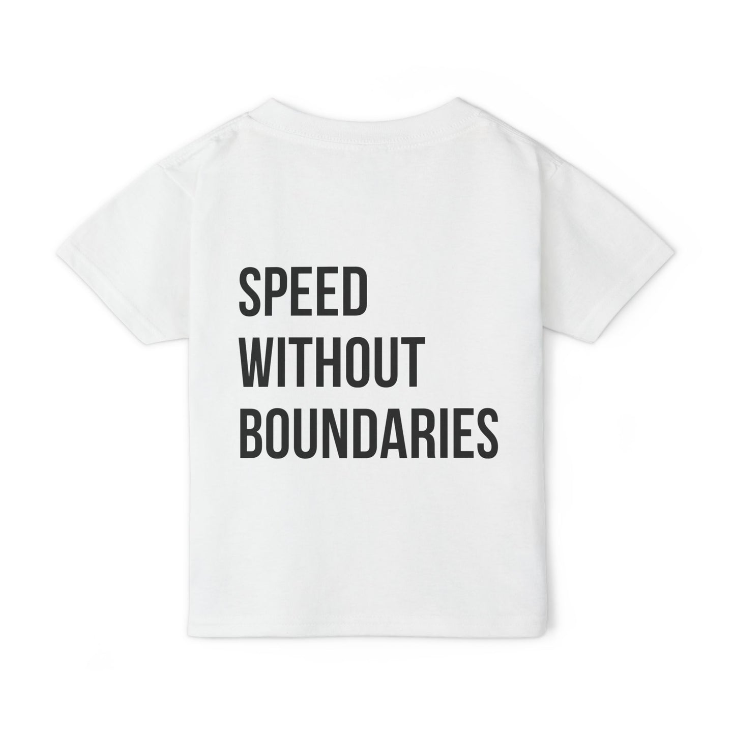 Camiseta unisex Pro Comfort para niño pequeño - Diseño "Velocidad sin límites"