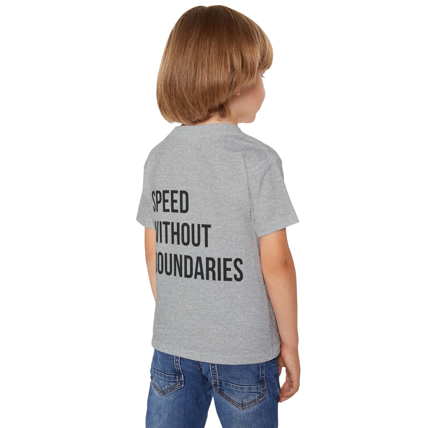 Camiseta unisex Pro Comfort para niño pequeño - Diseño "Velocidad sin límites"