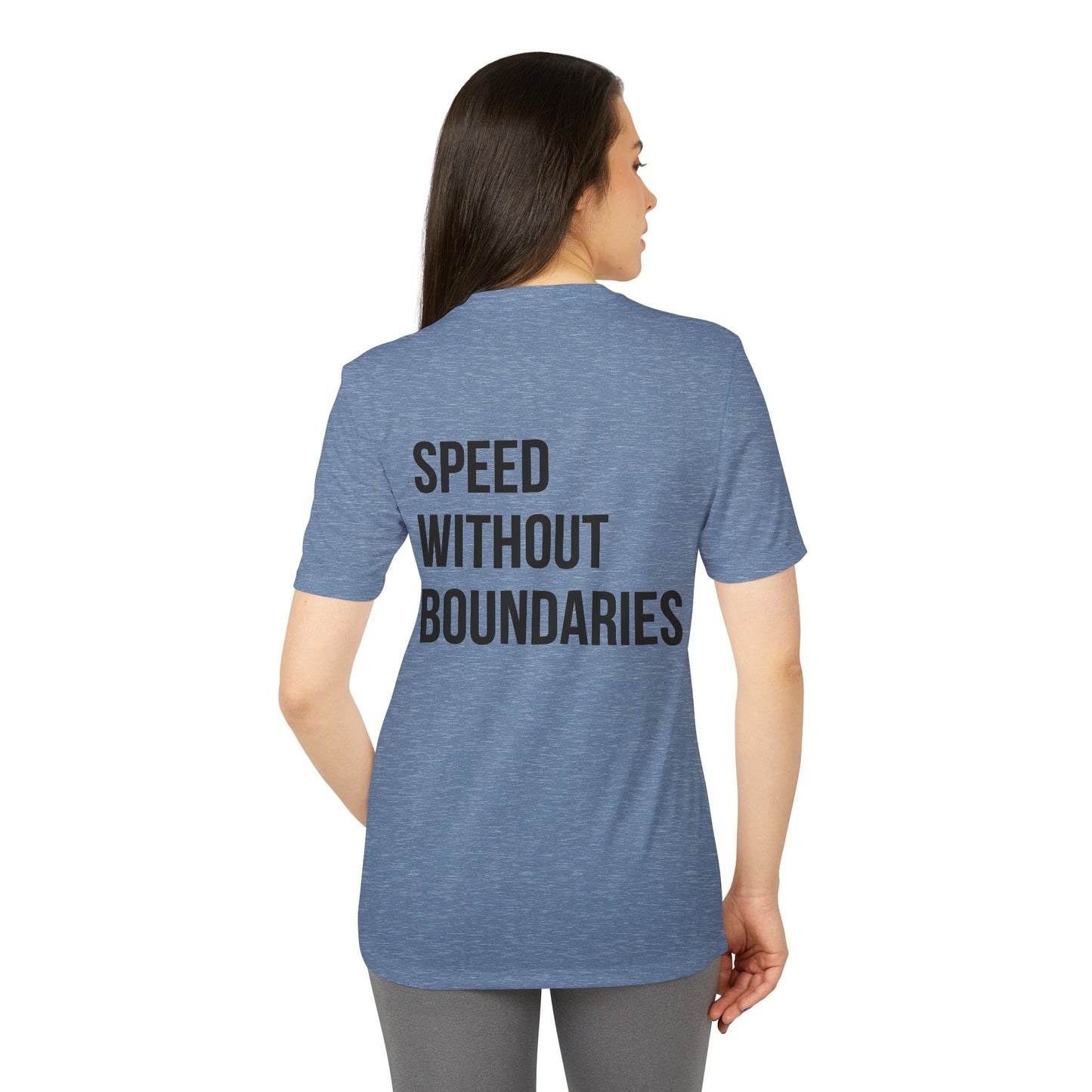 Camiseta deportiva unisex Adidas «Speed ​​Without Boundaries Edition» de Revolution Society