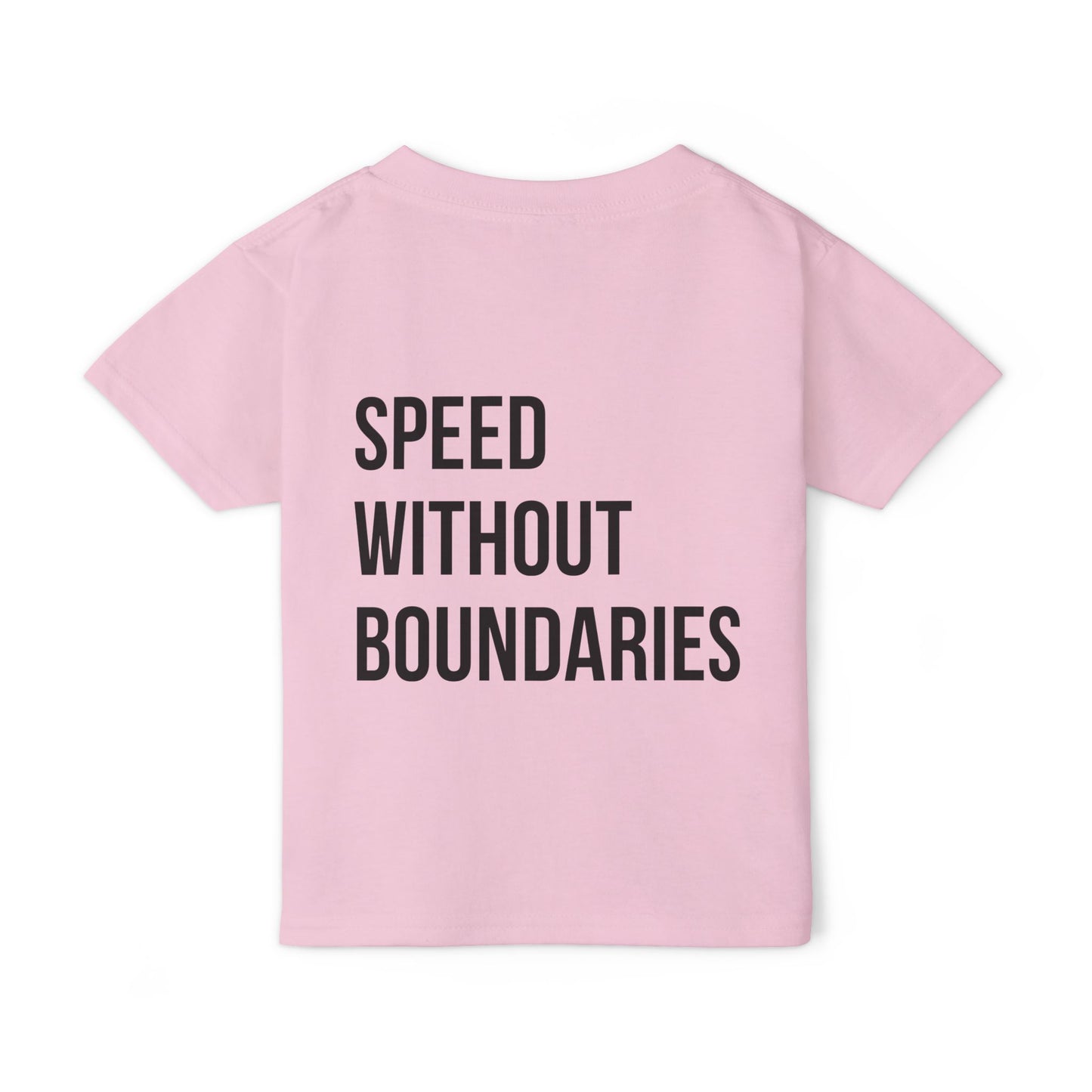 Camiseta unisex Pro Comfort para niño pequeño - Diseño "Velocidad sin límites"