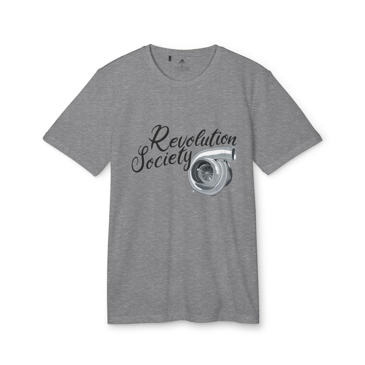 Camiseta deportiva unisex Adidas «In Boost We Trust Edition» de Revolution Society