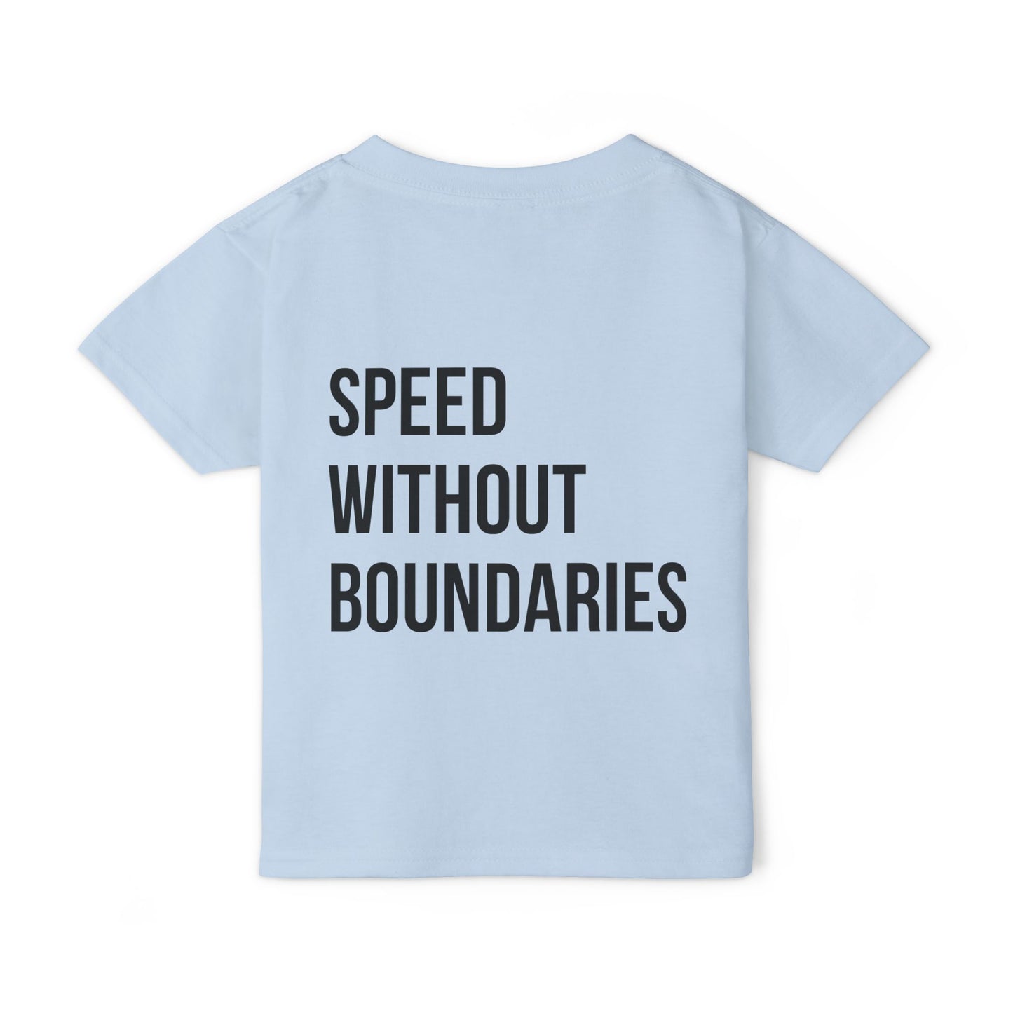 Camiseta unisex Pro Comfort para niño pequeño - Diseño "Velocidad sin límites"
